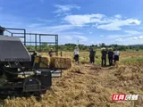 永兴县举办秸秆还田与打捆作业演示会助力农业绿色高质量发展