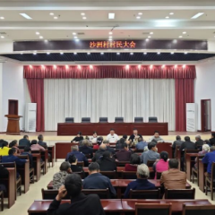 汝城县沙洲村“民情碰头会”开出万家情