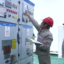 郴电国际临武分公司110kV桔园变电站试运行