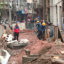 临武县：稳步临推进老旧小区改造 确保春节前恢复通行