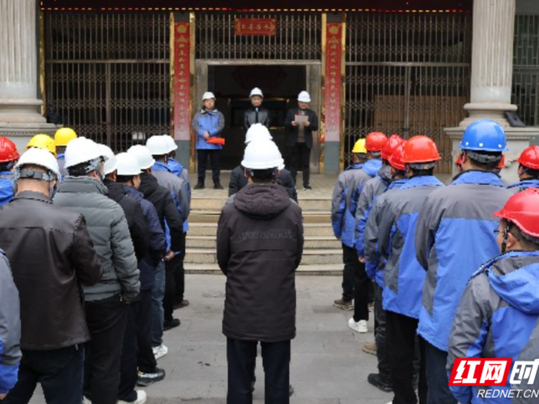 嘉禾县：以演促练保供水