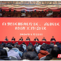 自贸区郴州片区、高新区：以实干作答 向发展聚力