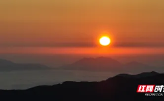 组图 | 2026年莽山首场云海雾凇景观登场