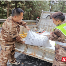 桂东沙田镇:开展低温雨雪冰冻灾害应急演练