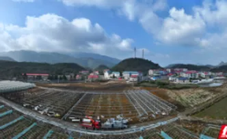 组图 | 苏仙区五盖山镇：钢架大棚搭建 “致富棚” 特色农业赋能乡村振兴