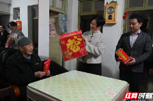 郴州：情系军休暖人心新春慰问送“福”来