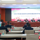 郴州经开区税务局召开2025年度党支部书记抓党建述职评议会