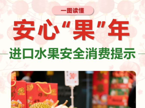 一图读懂 | 安心“果”年，进口水果安全消费提示