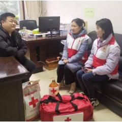 怀化市红十字会：走访造血干细胞捐献志愿者