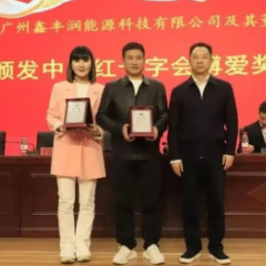 郴州籍企业家罗新飞及其公司被授予中国红十字博爱奖章