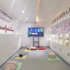 “红十字应急救护智能化培训基地”落户湘潭市广园社区