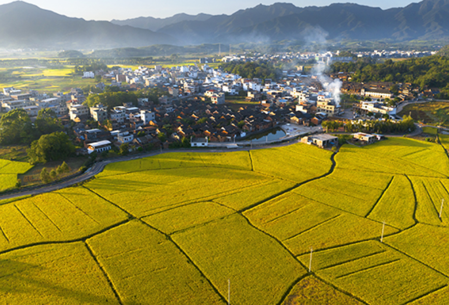 江永：田园斑斓 秋景如画