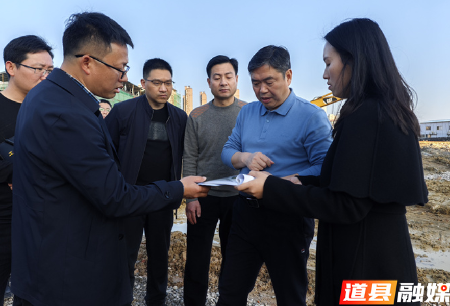 道县：李天明调研重点项目建设