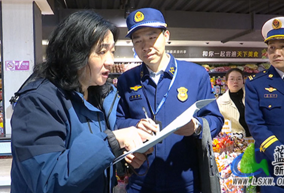 蓝山：邓群开展春节前安全生产检查及市场保供工作