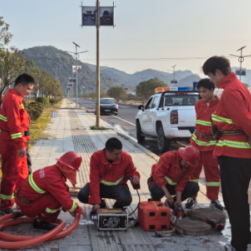 江永:以训备战强技能 冬防宣传护平安