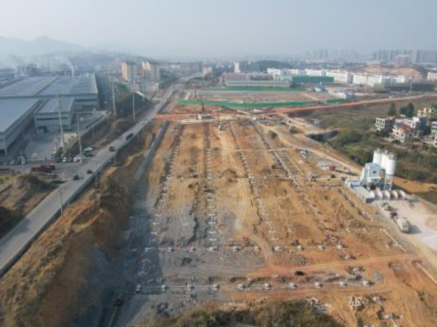 新田：项目建设“拉满弓” 奋力冲刺四季度