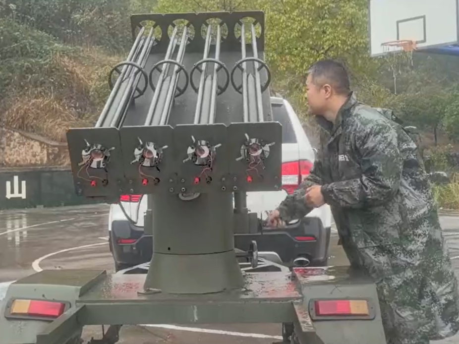 视频丨湖南新田：人工增雨普降甘霖 减污防火显成效