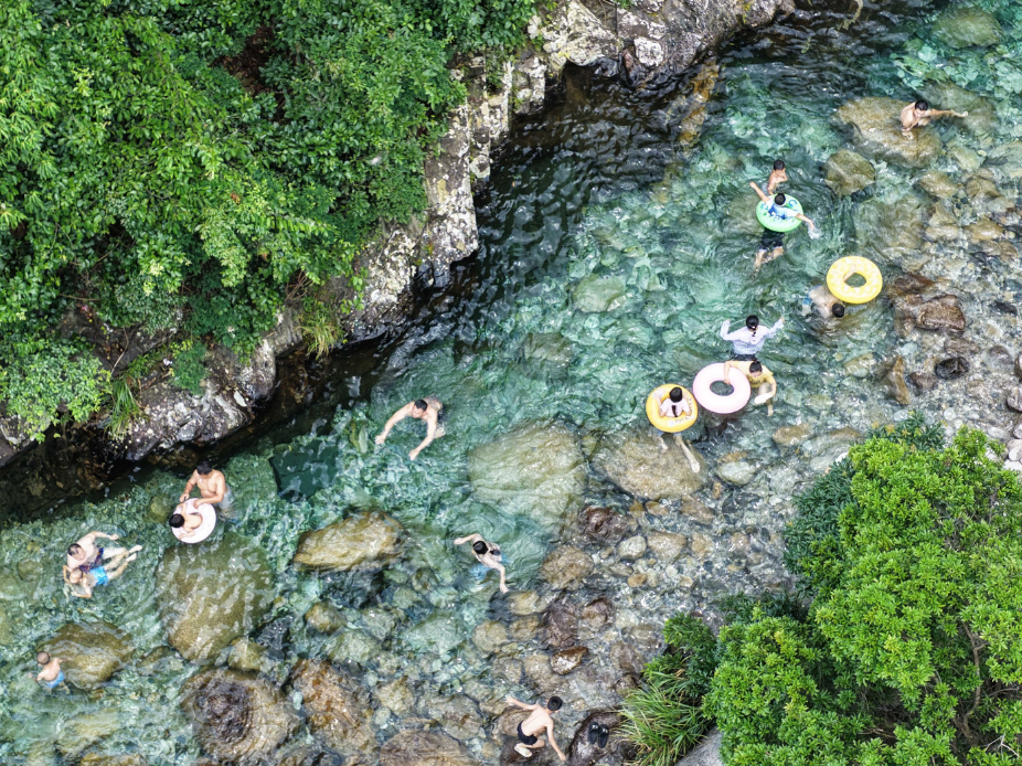 湖南道县：避暑纳凉引客来