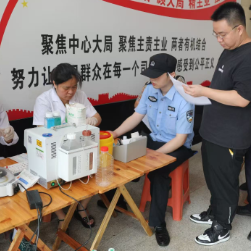 涓涓热血 拳拳爱心——永州市中级人民法院组织开展无偿献血活动