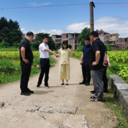 永州市交通建设质量安全监督站到联系村开展乡村振兴工作调研