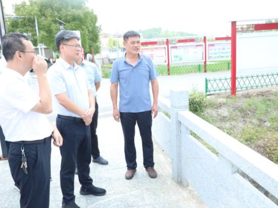 新田：陈雄到乡镇调研抓党建促乡村振兴和防溺水工作