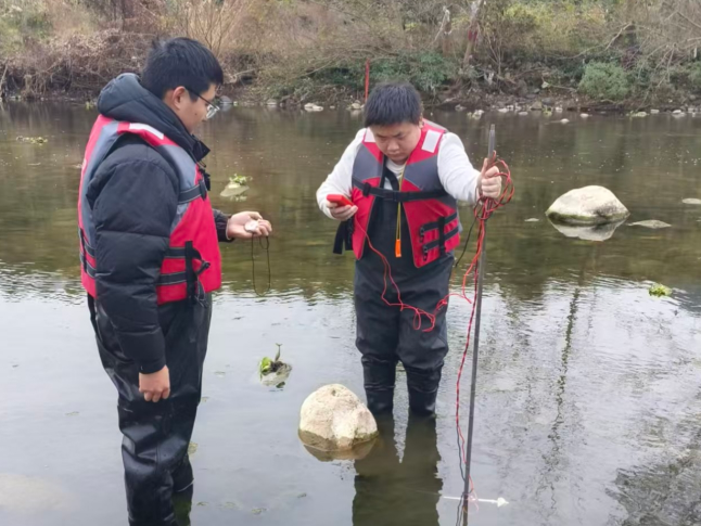 元旦我在岗 永州水文守安澜