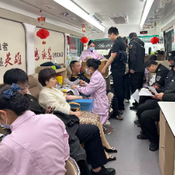 热血藏蓝献爱心 忠诚为民显担当——祁阳市公安局组织开展无偿献血活动