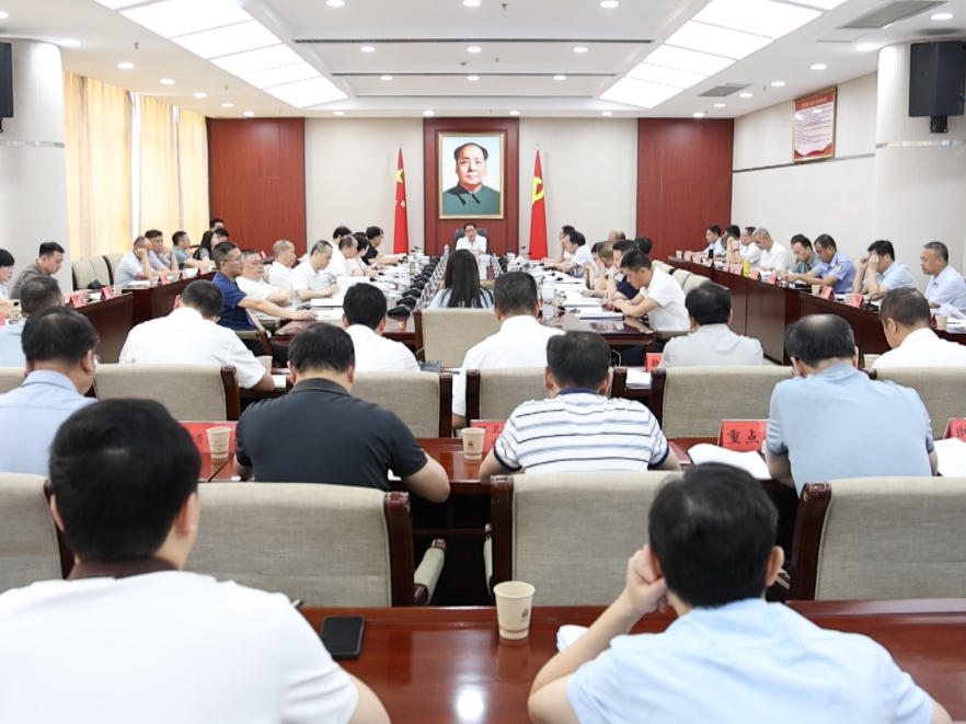 蒋崇华主持召开中共祁阳市委财经委员会2026年第2次会议