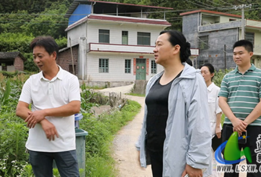 蓝山：邓群到大桥瑶族乡调研