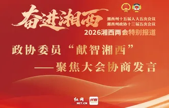 海报丨政协委员“献智湘西”——聚焦大会协商发言