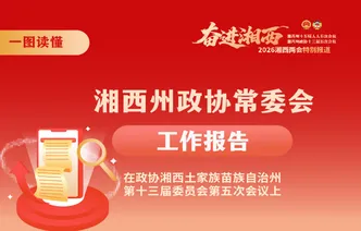 一图读懂丨湘西州政协常委会工作报告