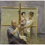 惺惺相惜在画坛——写在“戴平均的艺术天地”画展开幕之际