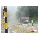 10分钟响应，岳阳高速成功处置报废危运车冒烟险情