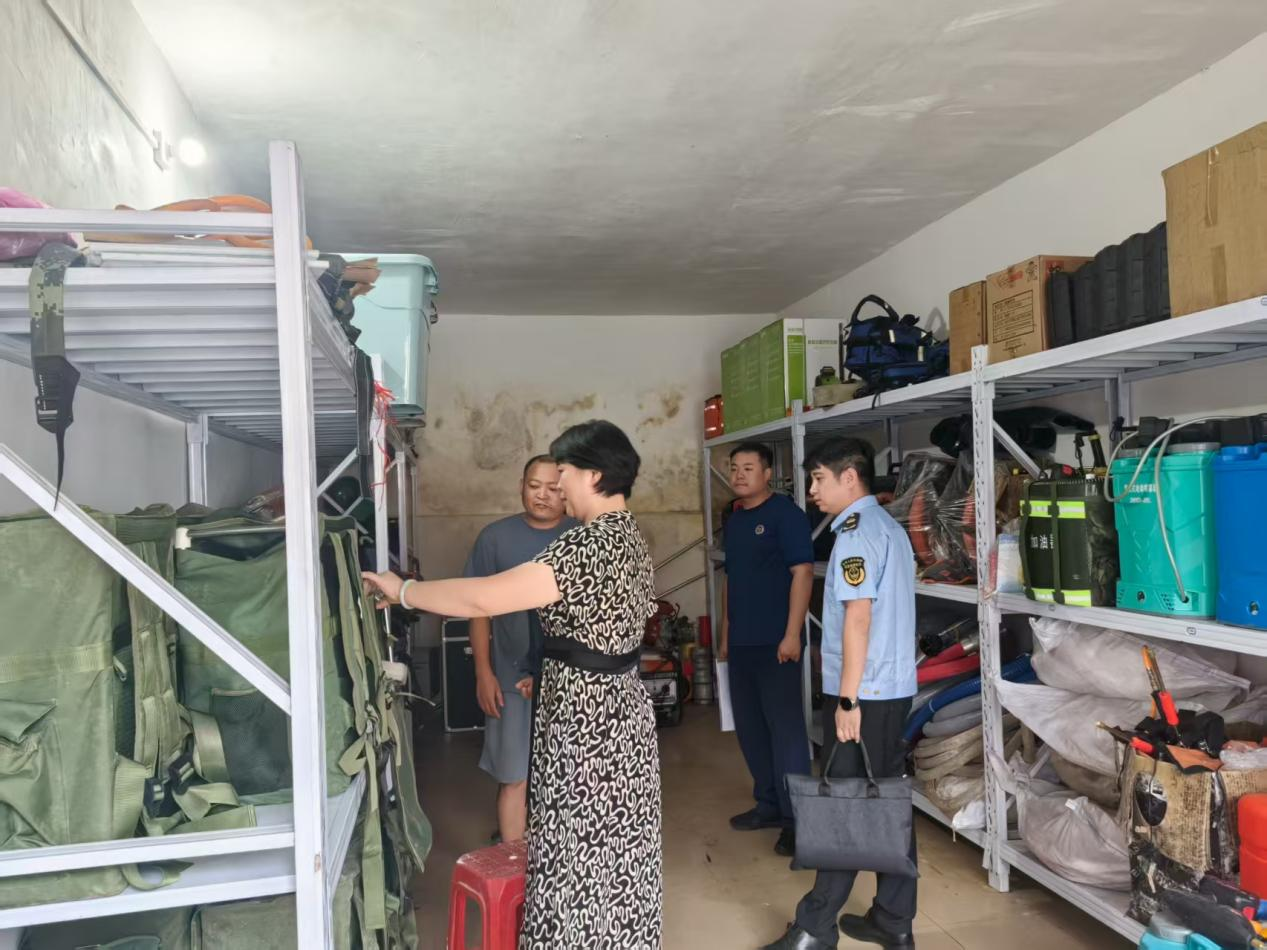 临武人大：以监督之力织牢安全生产防线