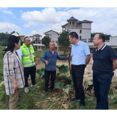 发挥农业保险保障作用 中华财险娄底中支全力做好防汛抗灾工作