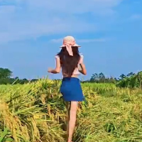 学妹来了②｜带你打开假期的美好心境，稻香深处