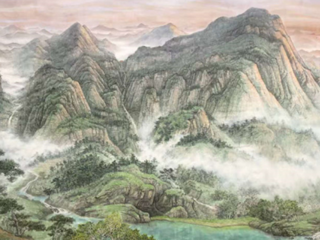 艺评丨魏怀亮：色墨交响，山水铸魂——李翔山水画的艺术品格