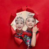 新春的笑容,米多多孩子们来表达