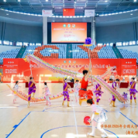 湖南农业大学舞龙队在全国大学生舞龙舞狮锦标赛中斩获三金一银