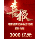 湖南再担保业务规模累计突破3000亿 赋能实体经济高质量发展