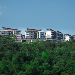 南山天岳 万山朝岳人为峰