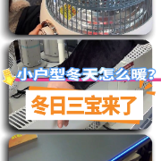 1分钟淘家㊱丨小户型冬天怎么暖？这三样就够了