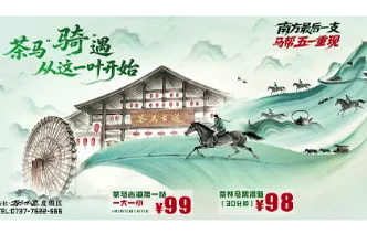 红网千屏联播丨茶马“骑”遇，从这一叶开始——南方最后一支马帮“五一”重启盛典