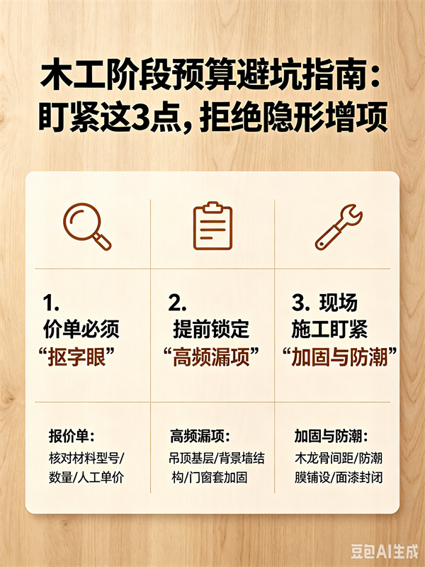 木工阶段预算避坑指南.png 木工阶段预算避坑指南.png