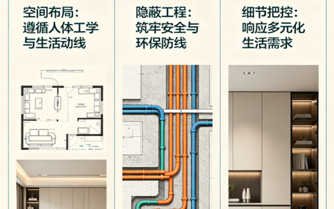 装修小白刚需｜拒绝盲目跟风！新房装修设计需回归“以人为本”