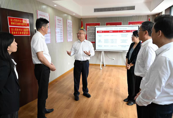 沈晓明在常德调研学习教育开展情况