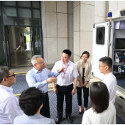 沈晓明调研院前医疗急救工作