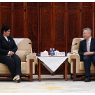 沈晓明会见古巴共产党代表团