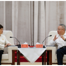 沈晓明与中兴通讯董事长方榕会谈