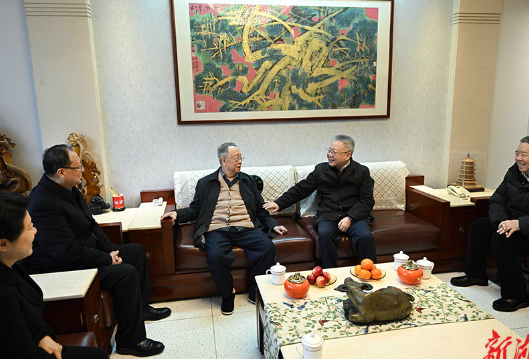 沈晓明毛伟明毛万春谢卫江等省领导看望慰问老同志